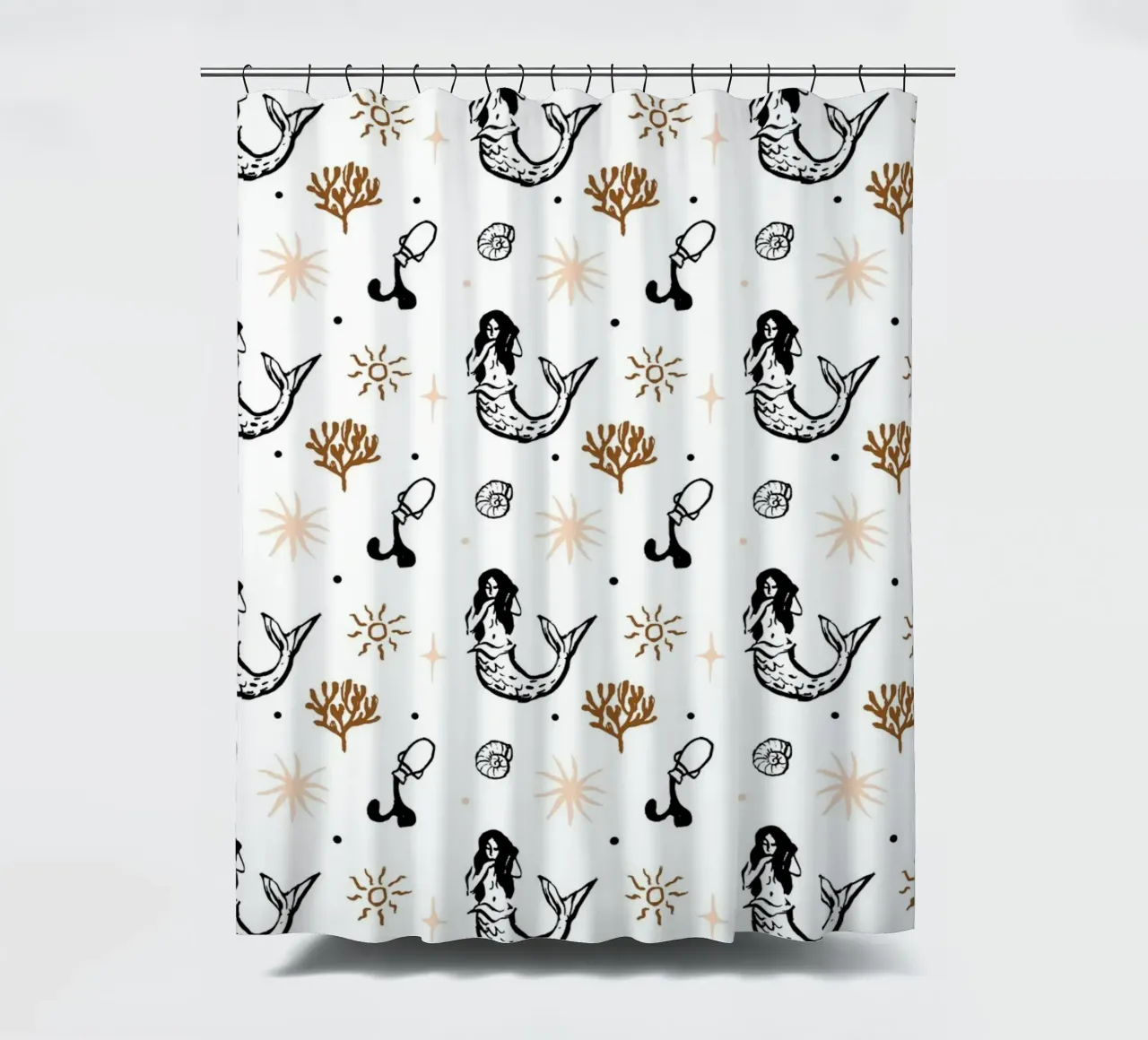 Seaside Pattern No 03 tenda da doccia da treechild