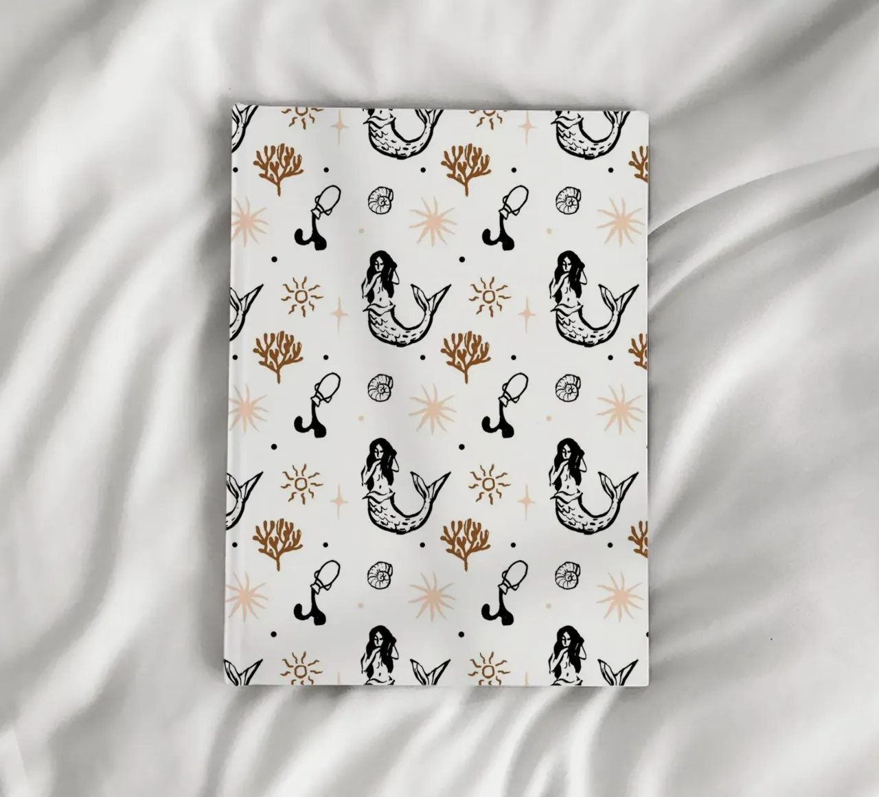 Seaside Pattern No 03 notebook by treechild