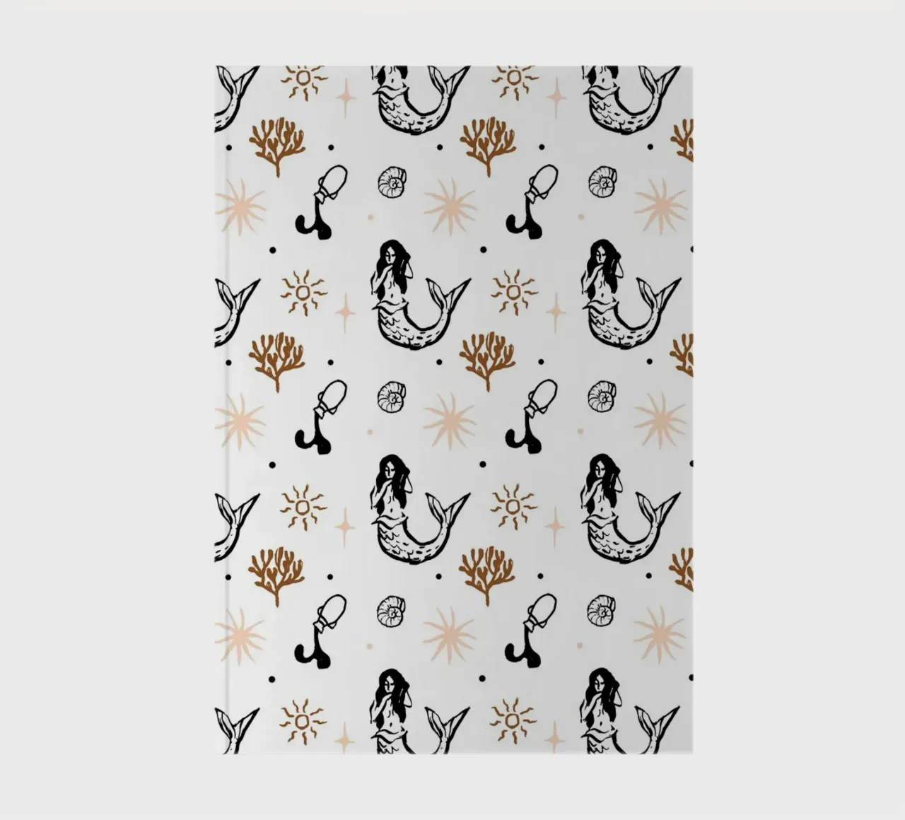 Seaside Pattern No 03 notebook by treechild