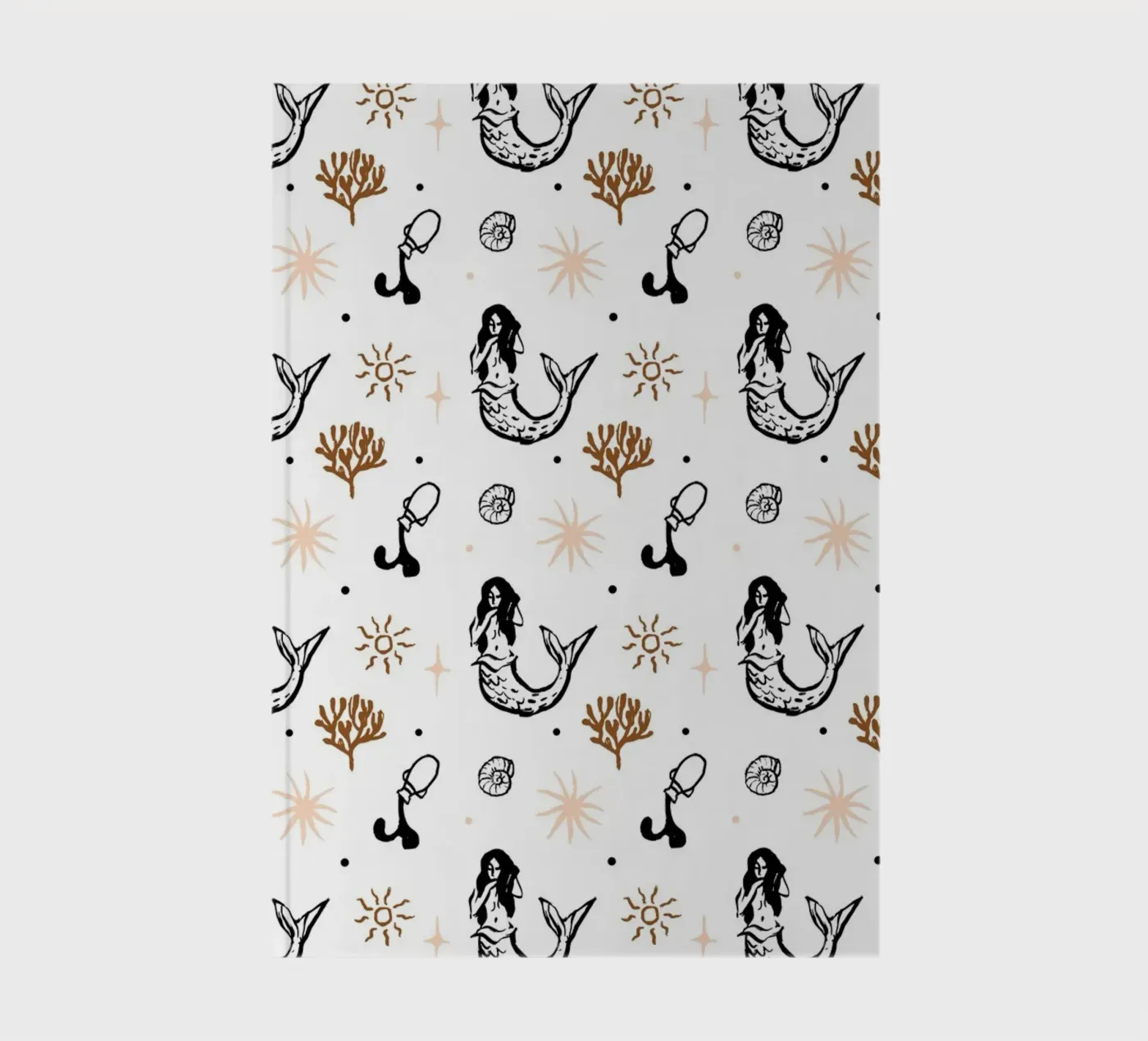 Seaside Pattern No 03 Notizbuch von treechild