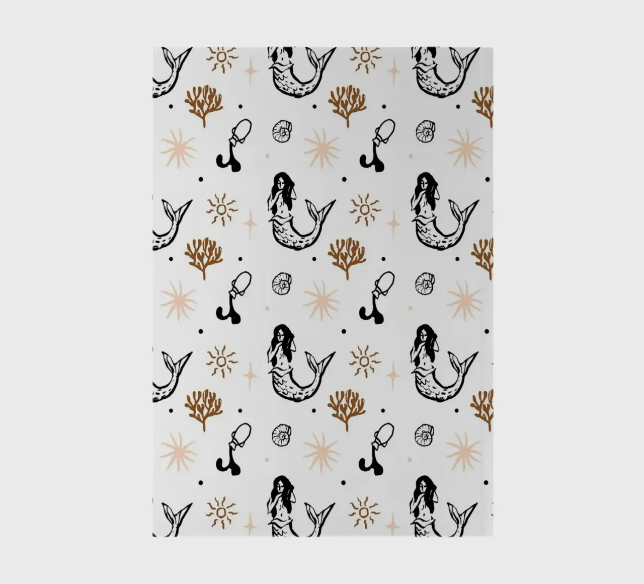 Seaside Pattern No 03 notebook by treechild