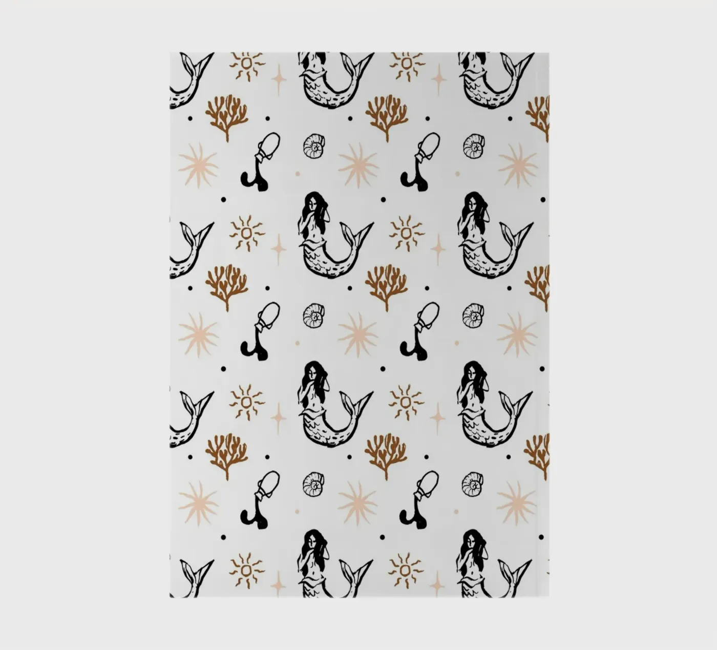 Seaside Pattern No 03 Notizbuch von treechild
