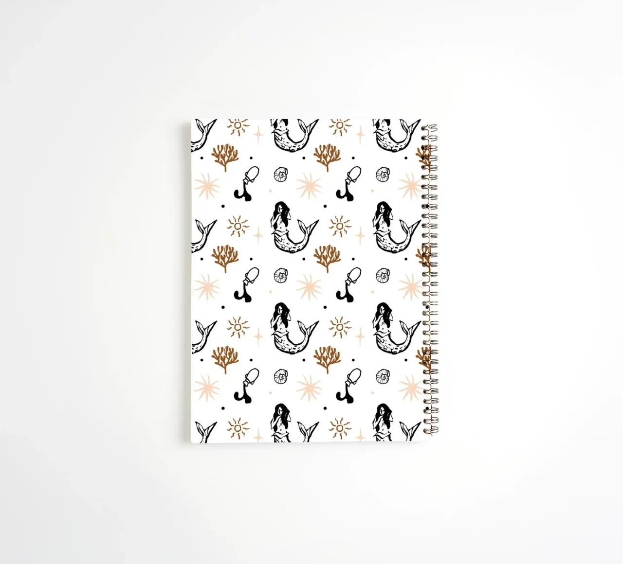 Seaside Pattern No 03 diario ad anelli da treechild