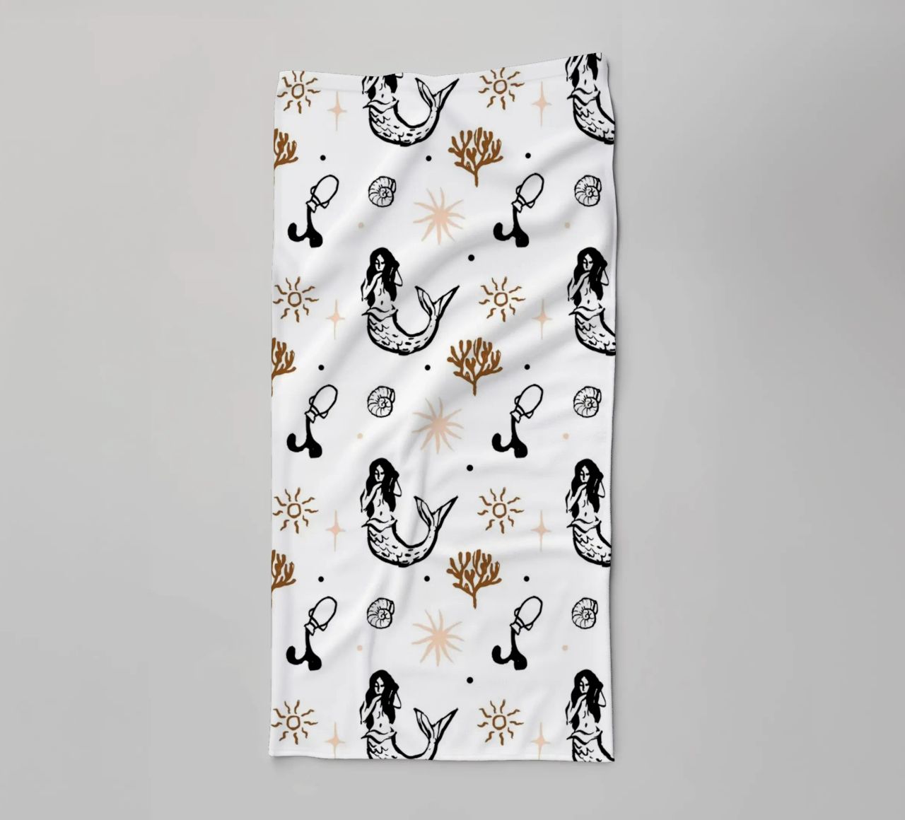 Seaside Pattern No 03 asciugamano da bagno da treechild