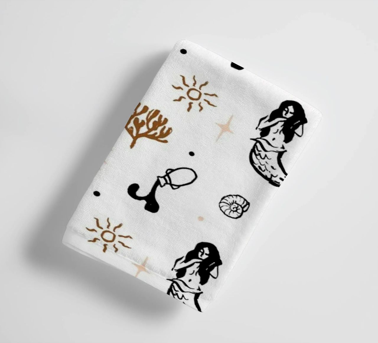 Seaside Pattern No 03 asciugamano da bagno da treechild