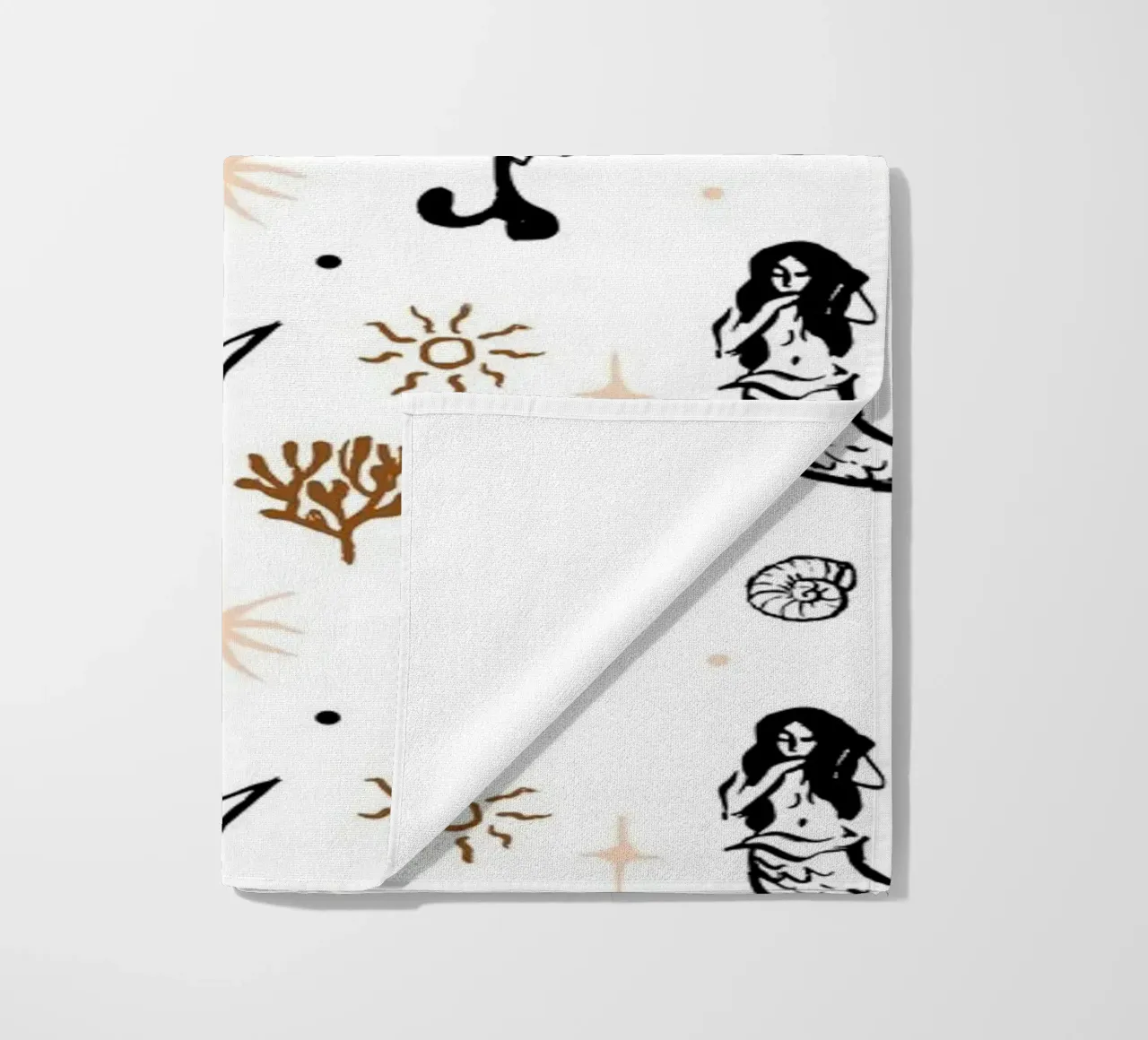Seaside Pattern No 03 toalla de playa de treechild