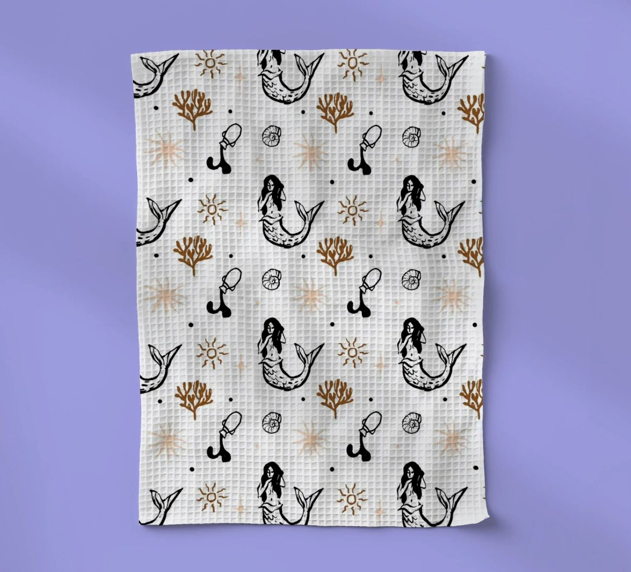 Seaside Pattern No 03 canovaccio da cucina da treechild