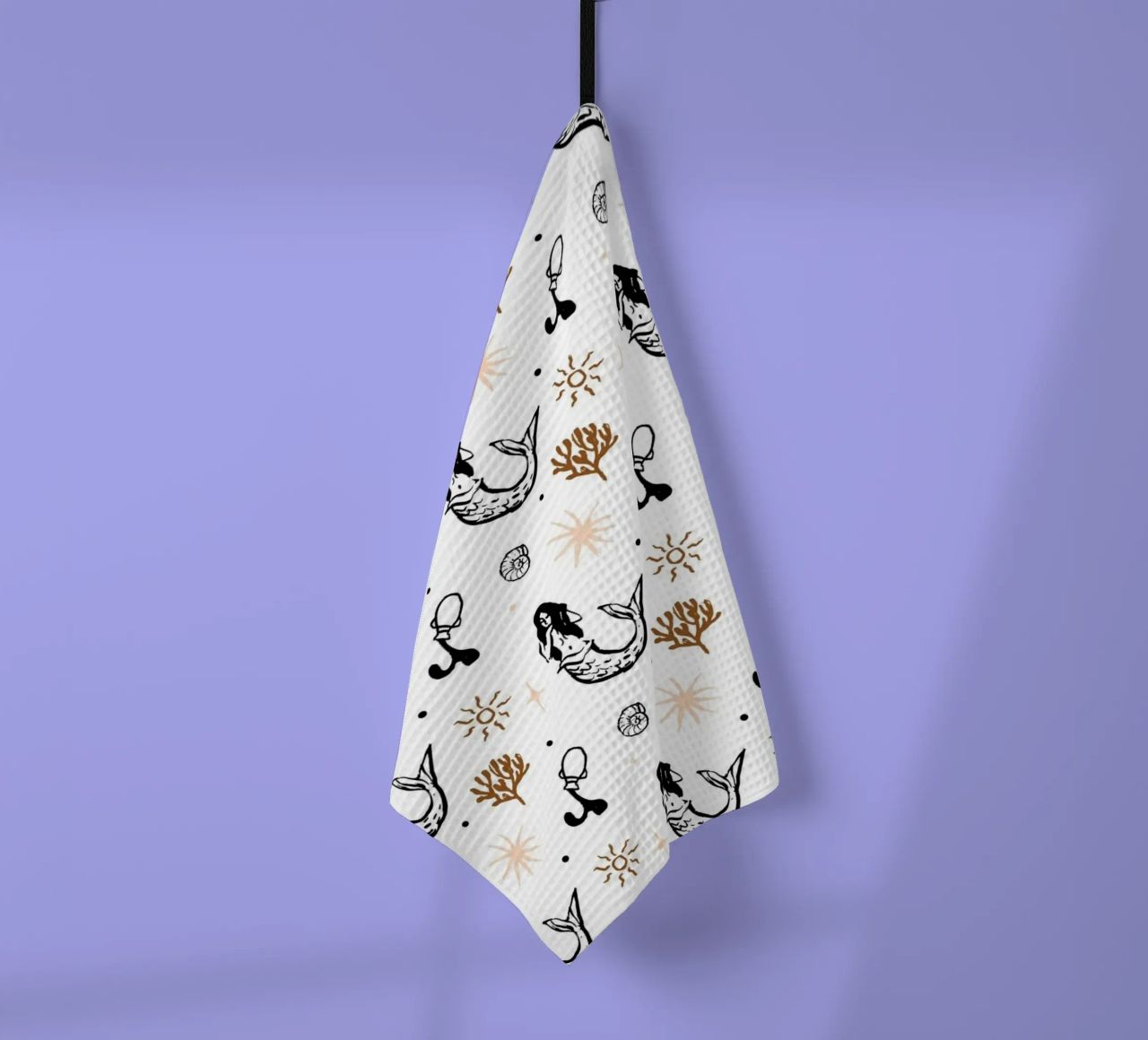 Seaside Pattern No 03 canovaccio da cucina da treechild