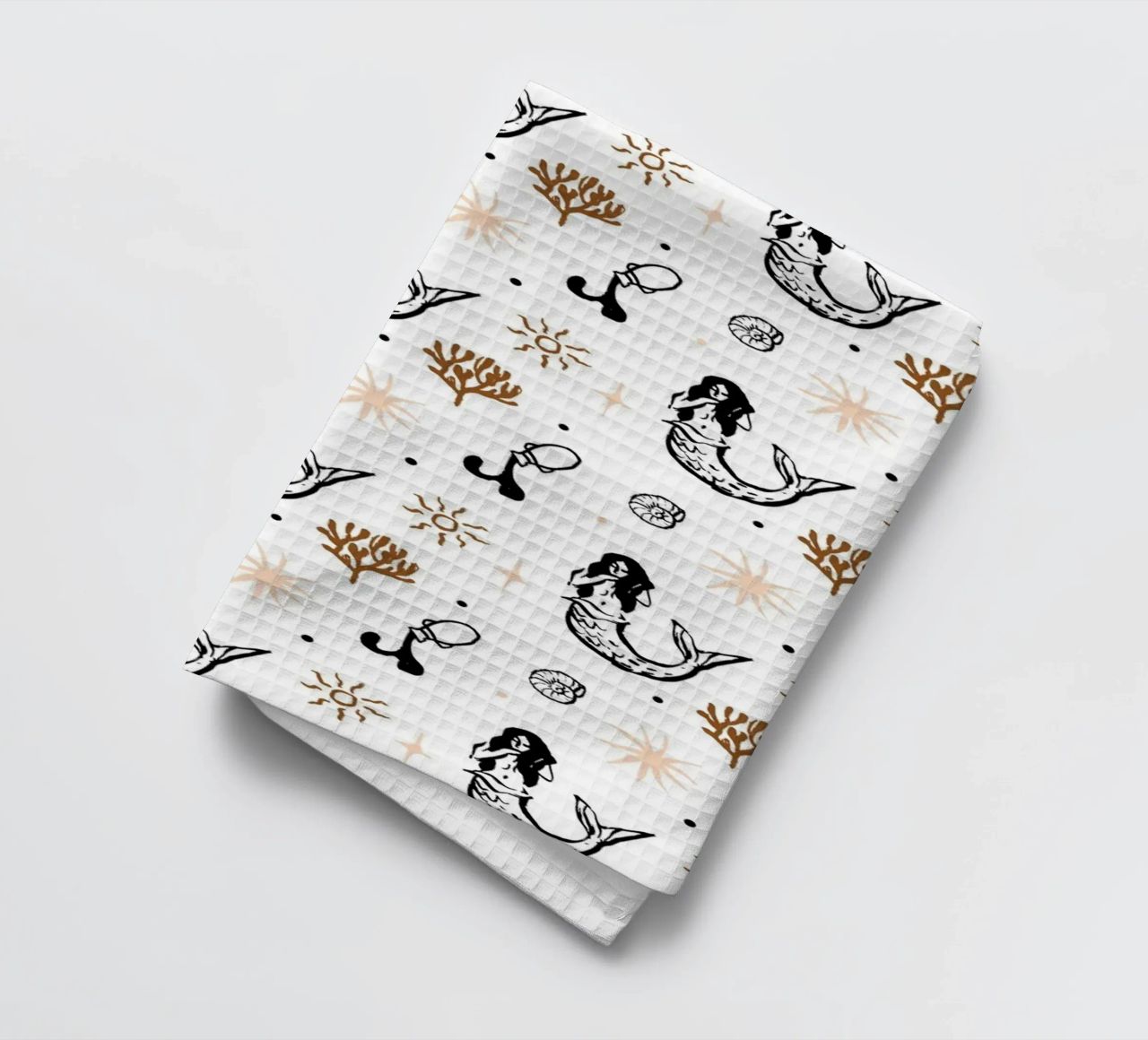 Seaside Pattern No 03 canovaccio da cucina da treechild