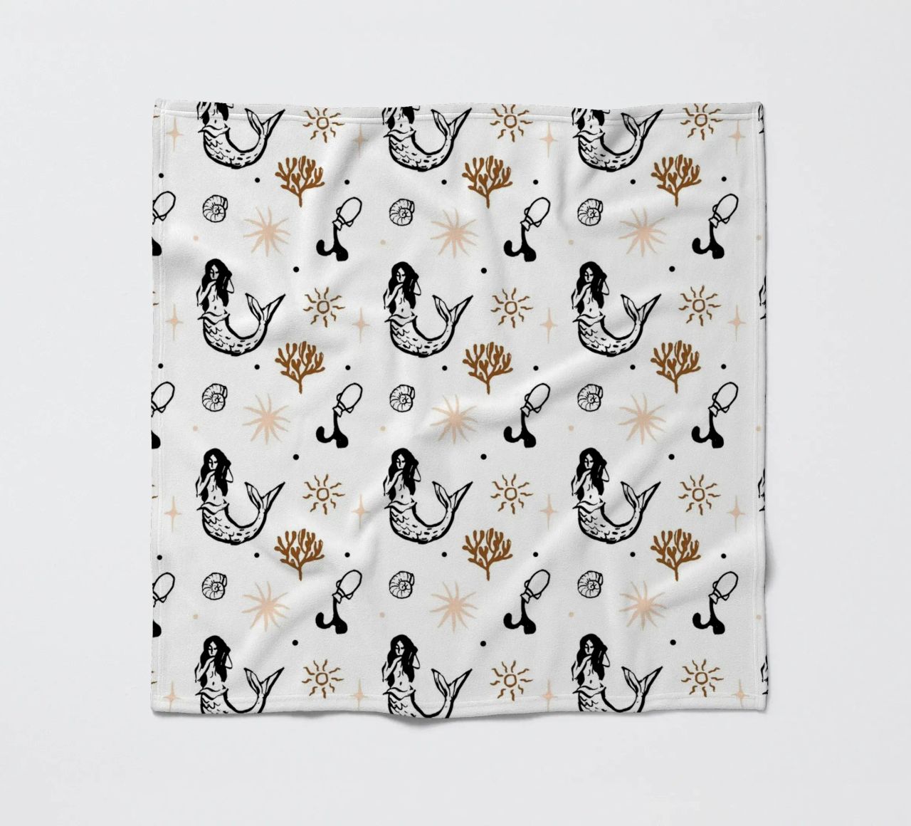 Seaside Pattern No 03 coperta in pile da treechild