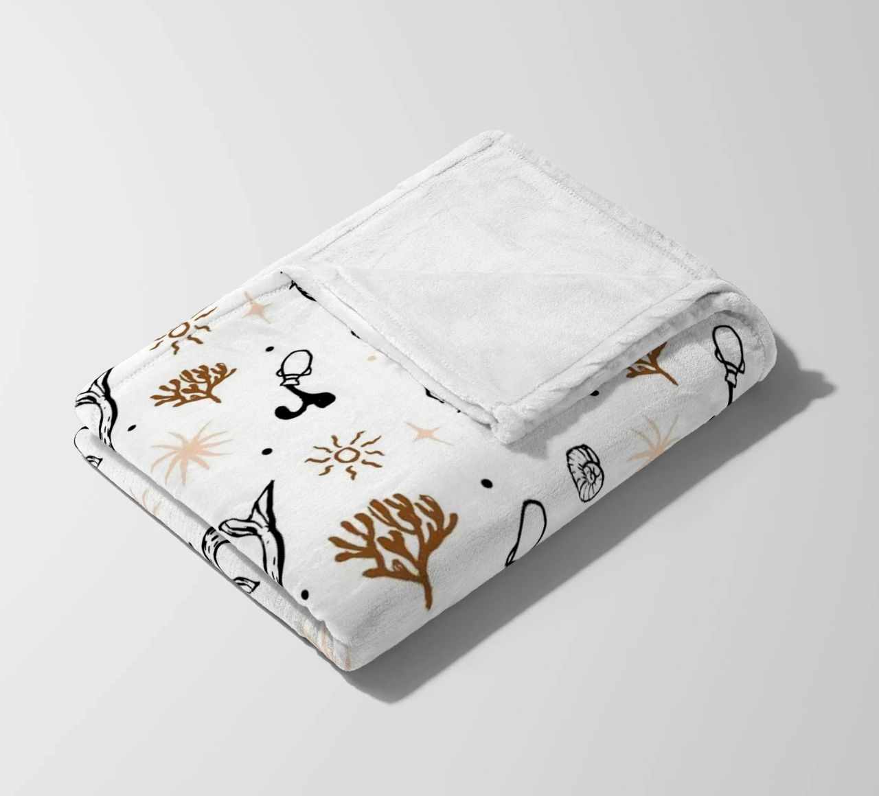 Seaside Pattern No 03 coperta in pile da treechild