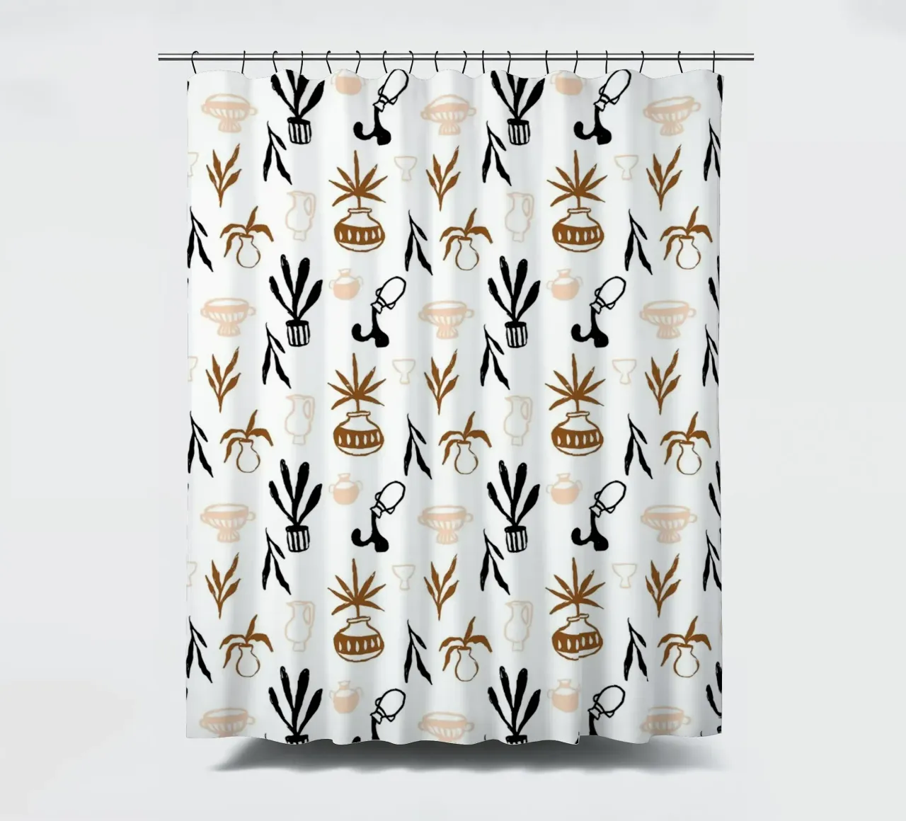 Seaside Pattern No 04 Duschvorhang von treechild