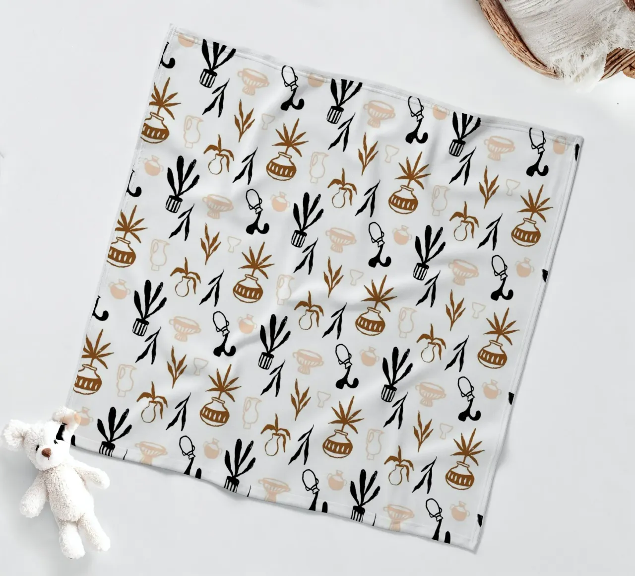 Seaside Pattern No 04 Fleecedecke von treechild