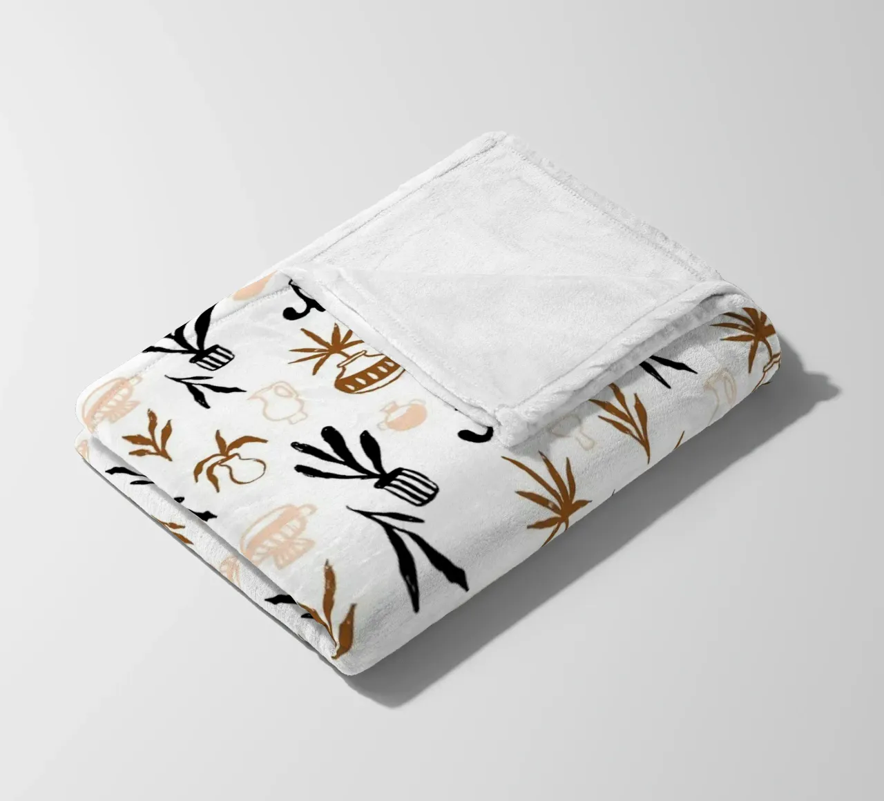 Seaside Pattern No 04 Fleecedecke von treechild