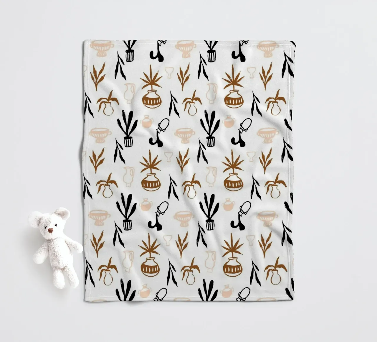 Seaside Pattern No 04 coperta in pile da treechild