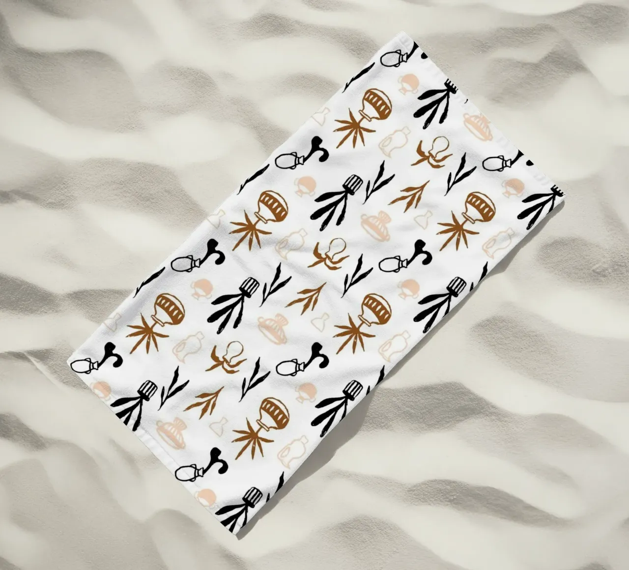 Seaside Pattern No 04 serviette de plage de treechild