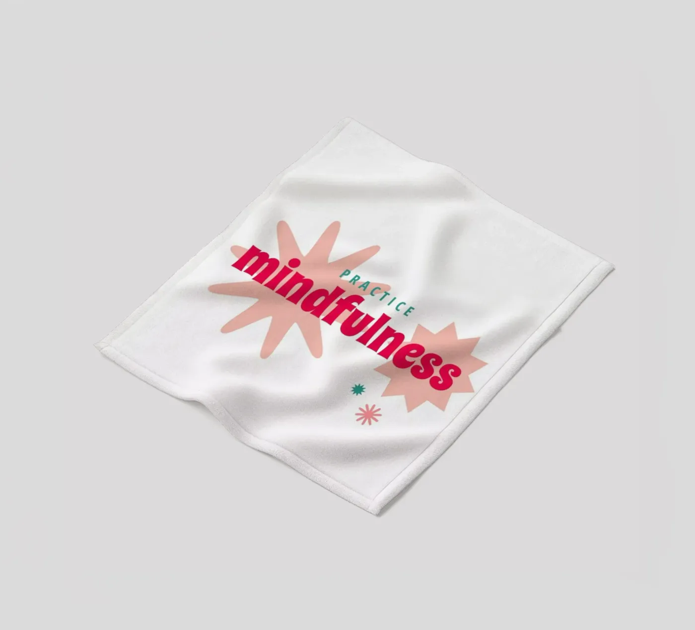Mindfulness fleece blanket by Studio One