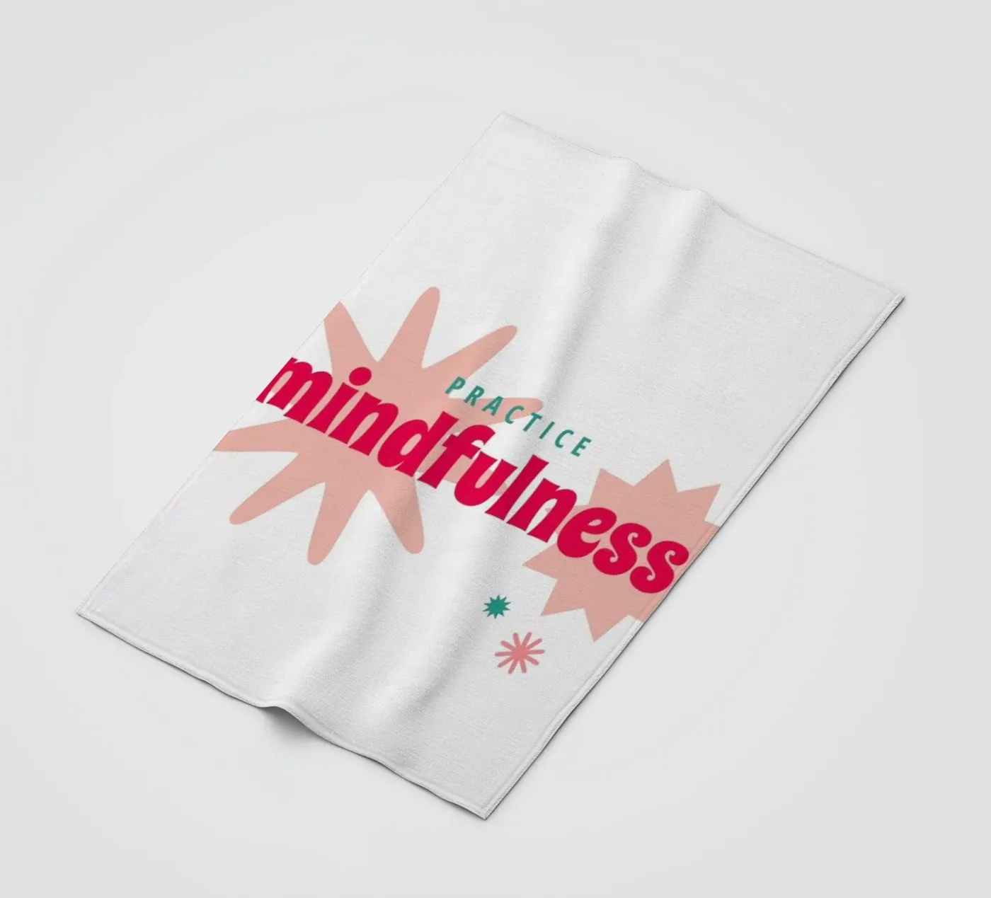 Mindfulness fleece blanket by Studio One