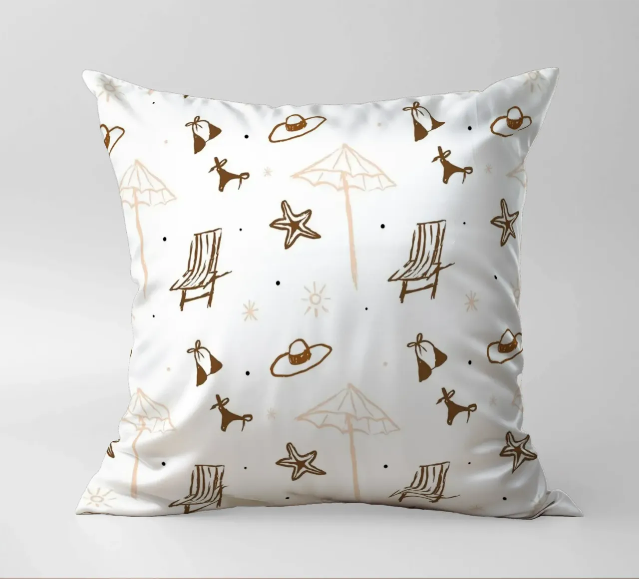 Seaside Pattern No 05 Kissen von treechild