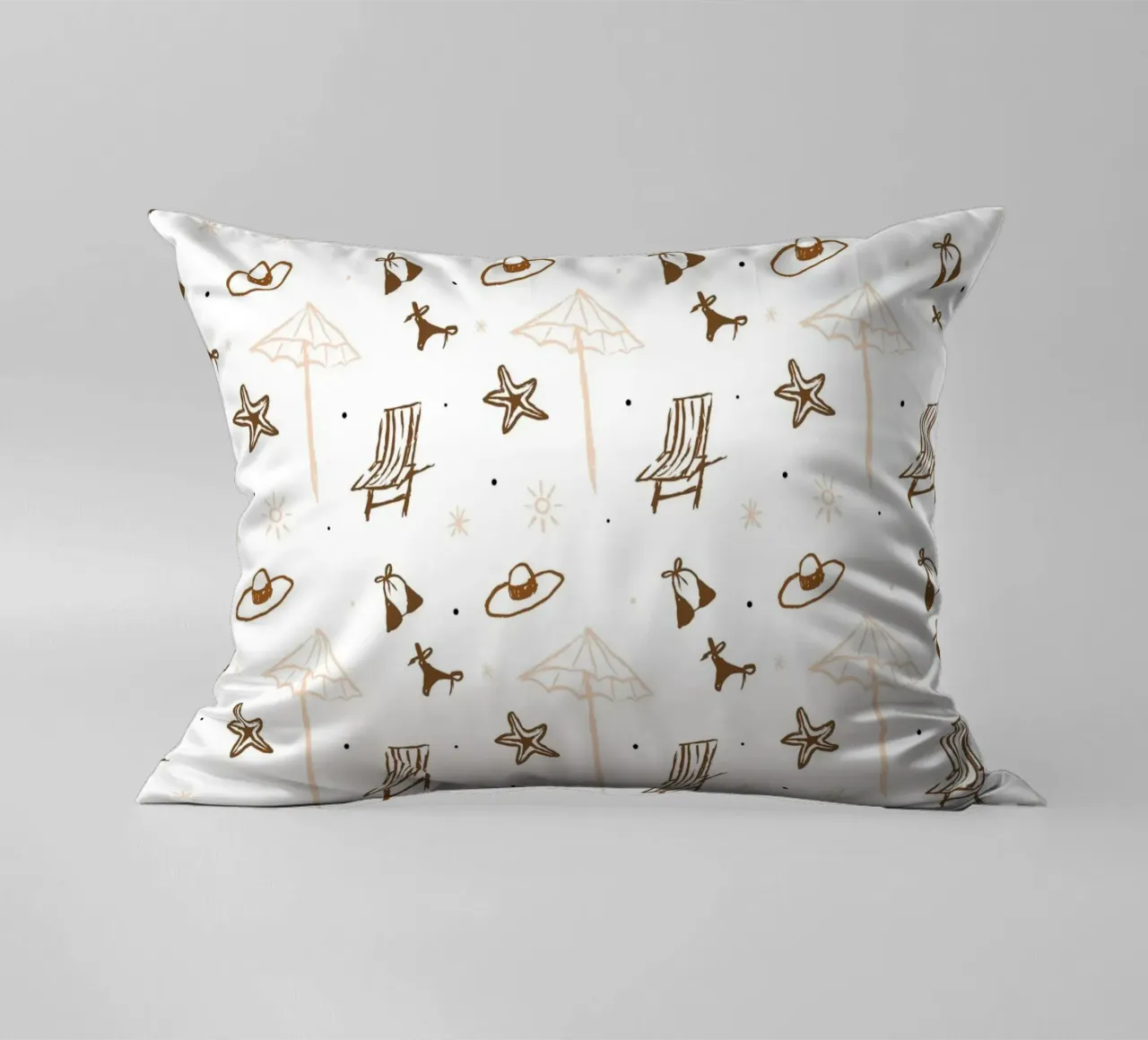 Seaside Pattern No 05 Kissen von treechild