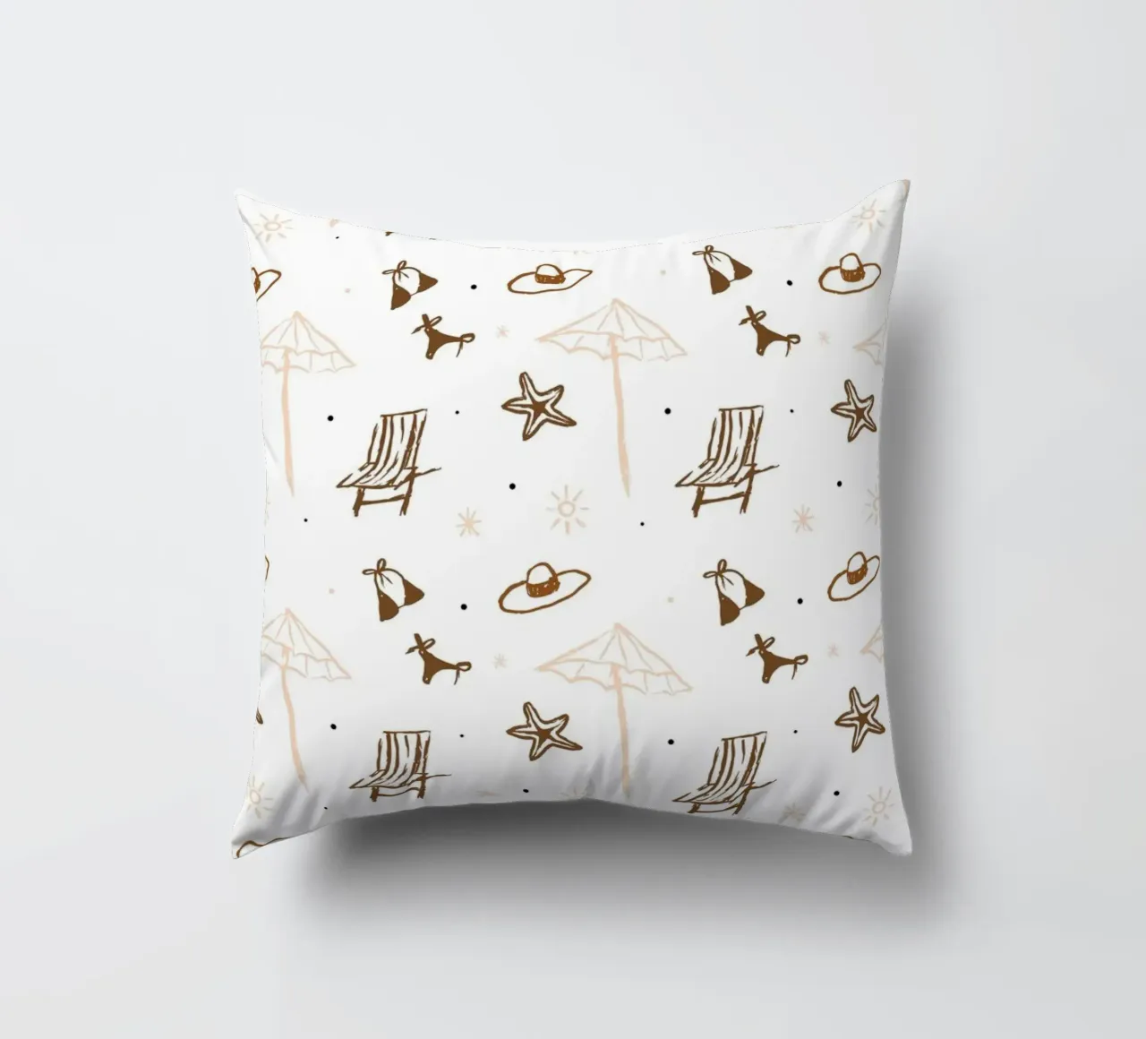 Seaside Pattern No 05 Kissen von treechild