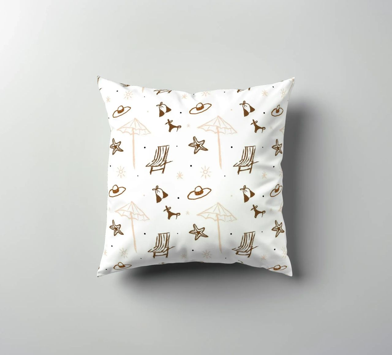 Seaside Pattern No 05 cuscino da treechild