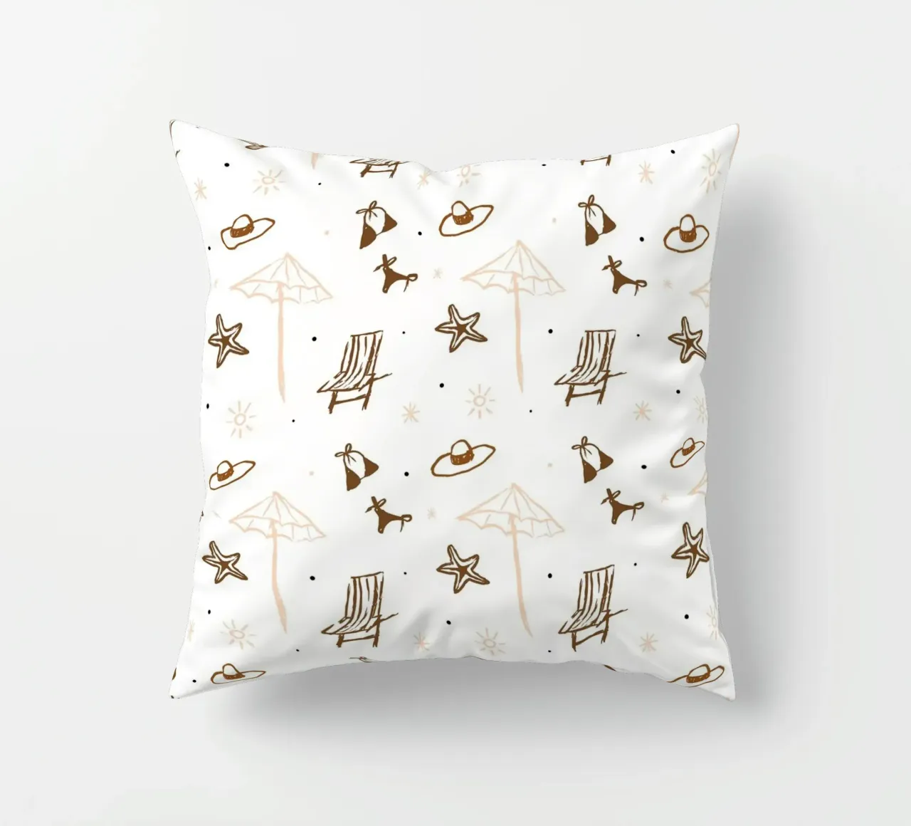 Seaside Pattern No 05 Kissen von treechild