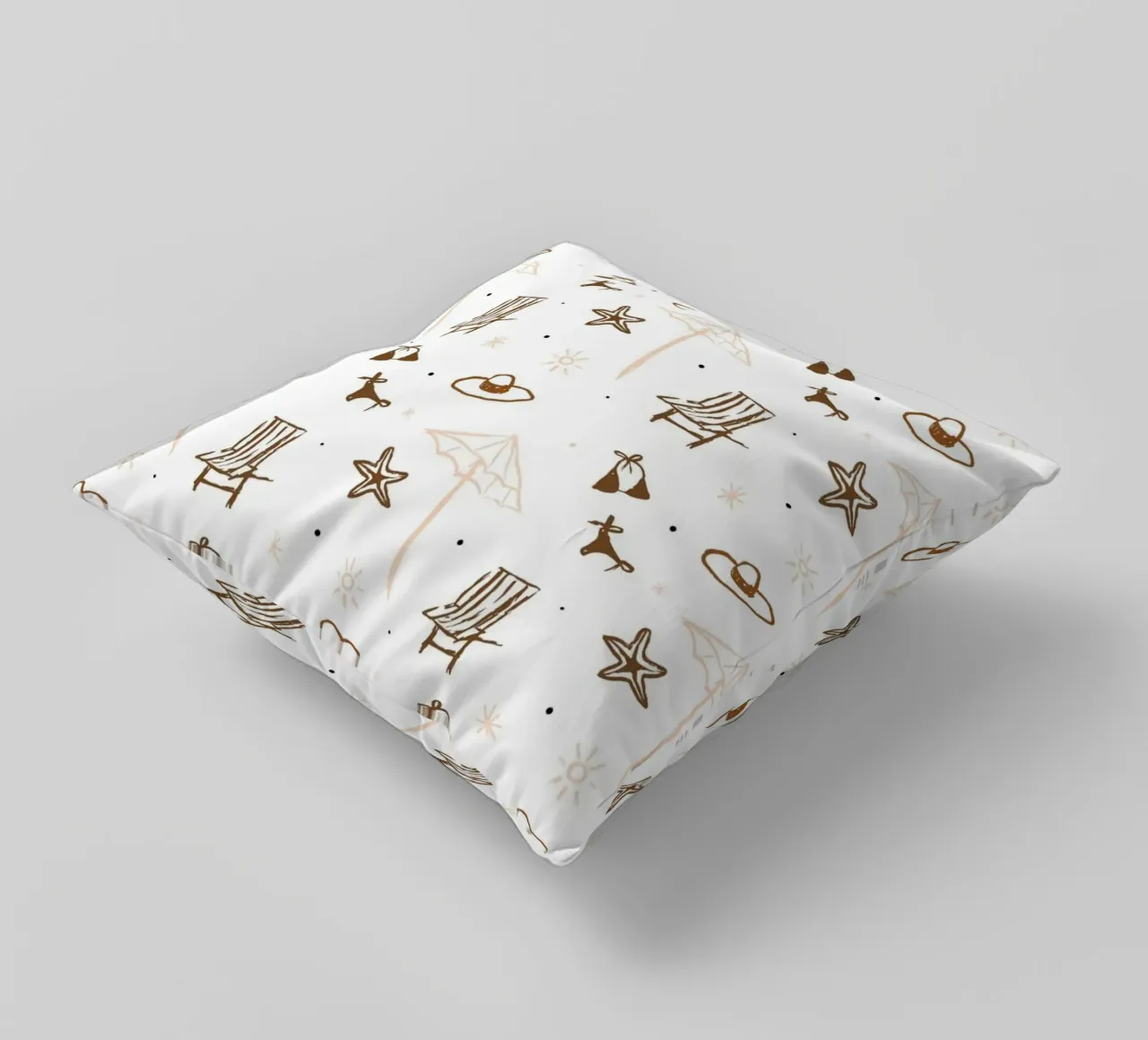 Seaside Pattern No 05 cuscino da treechild