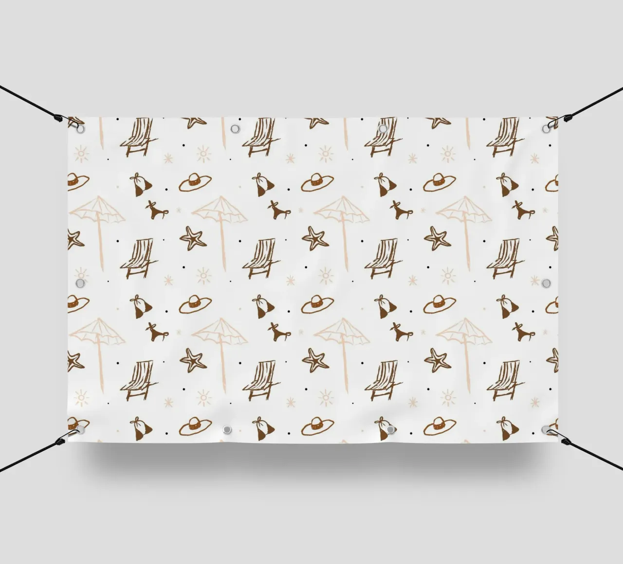 Seaside Pattern No 05 telo in pvc da treechild