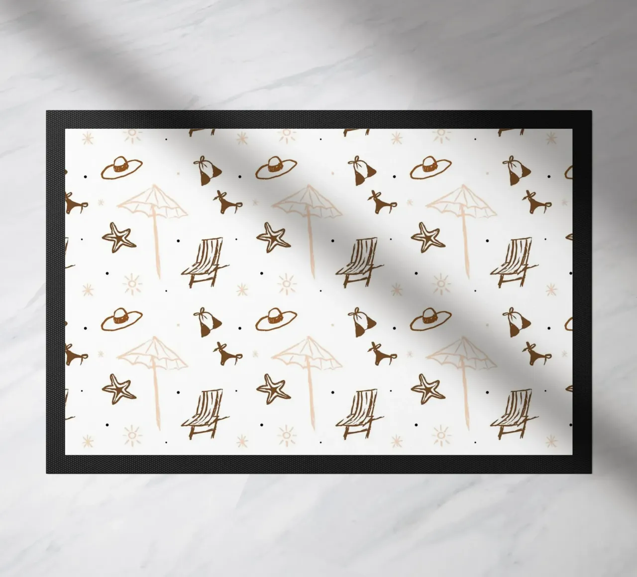 Seaside Pattern No 05 paillasson de treechild
