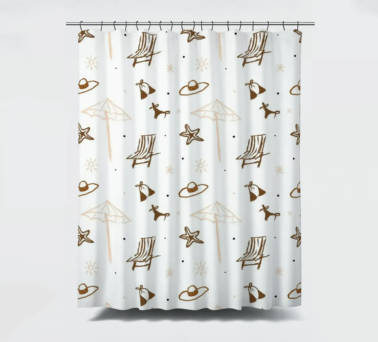 Seaside Pattern No 05 tenda da doccia da treechild