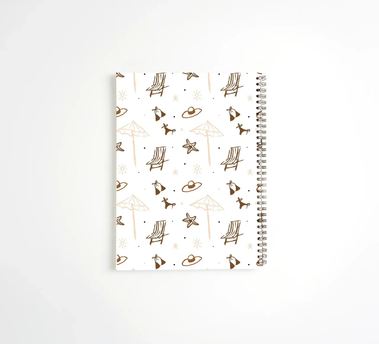Seaside Pattern No 05 diario ad anelli da treechild