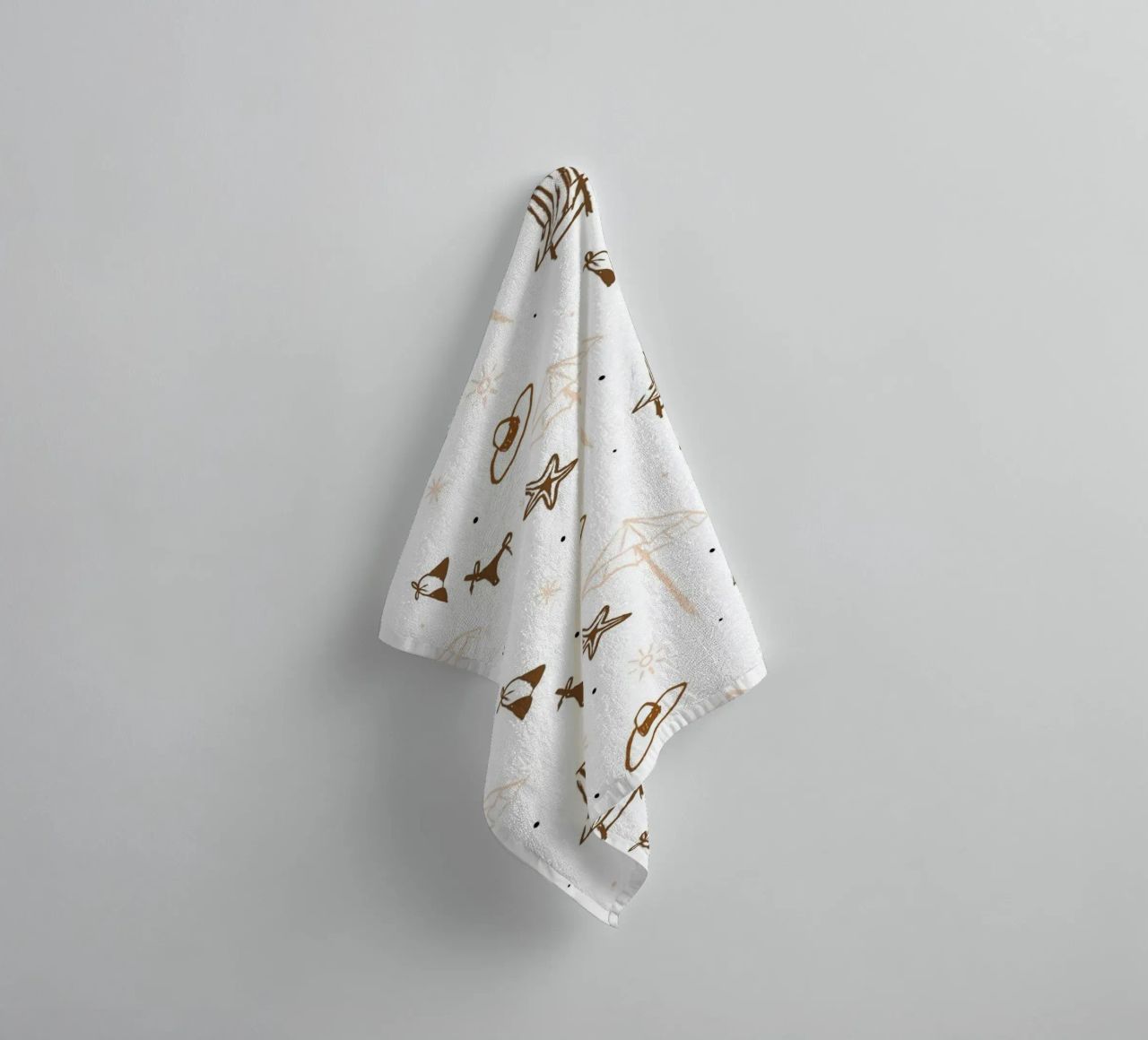 Seaside Pattern No 05 asciugamano da bagno da treechild