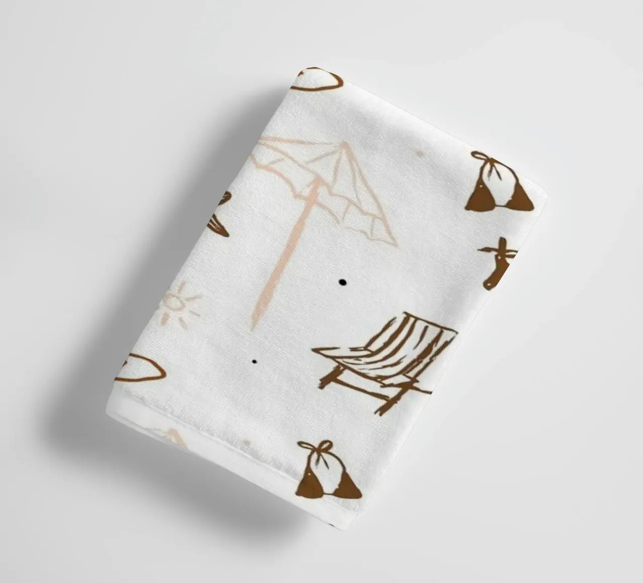 Seaside Pattern No 05 towel by treechild