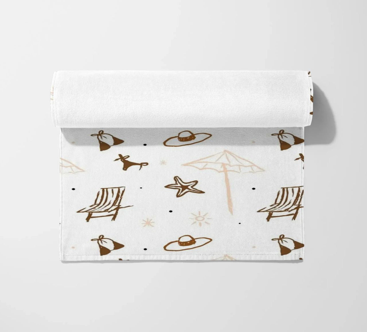 Seaside Pattern No 05 strandhanddoek van treechild