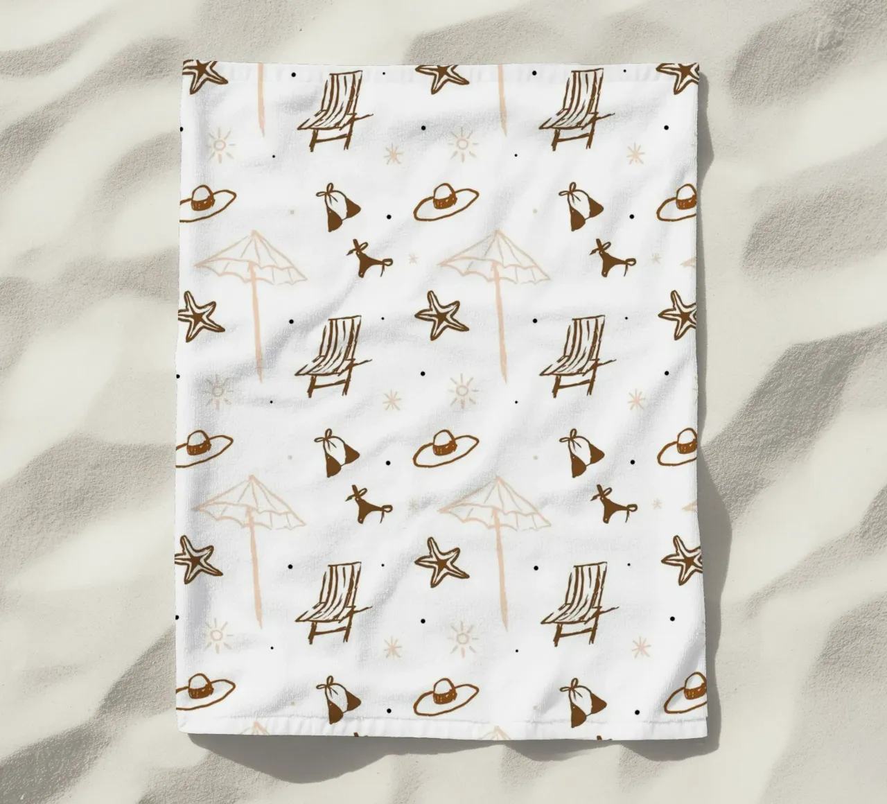 Seaside Pattern No 05 serviette de plage de treechild
