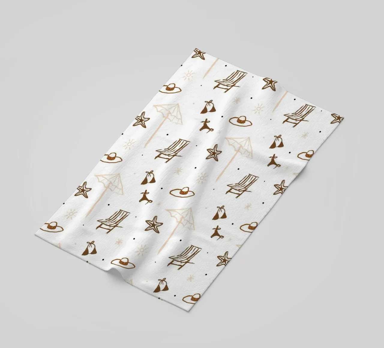 Seaside Pattern No 05 serviette de plage de treechild
