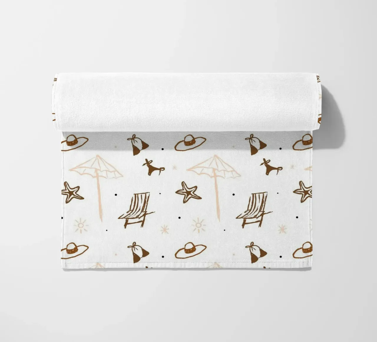 Seaside Pattern No 05 serviette de plage de treechild