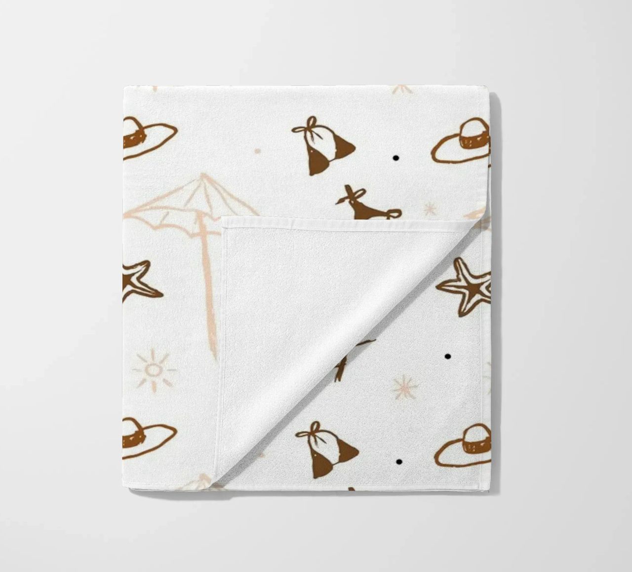 Seaside Pattern No 05 strandhanddoek van treechild