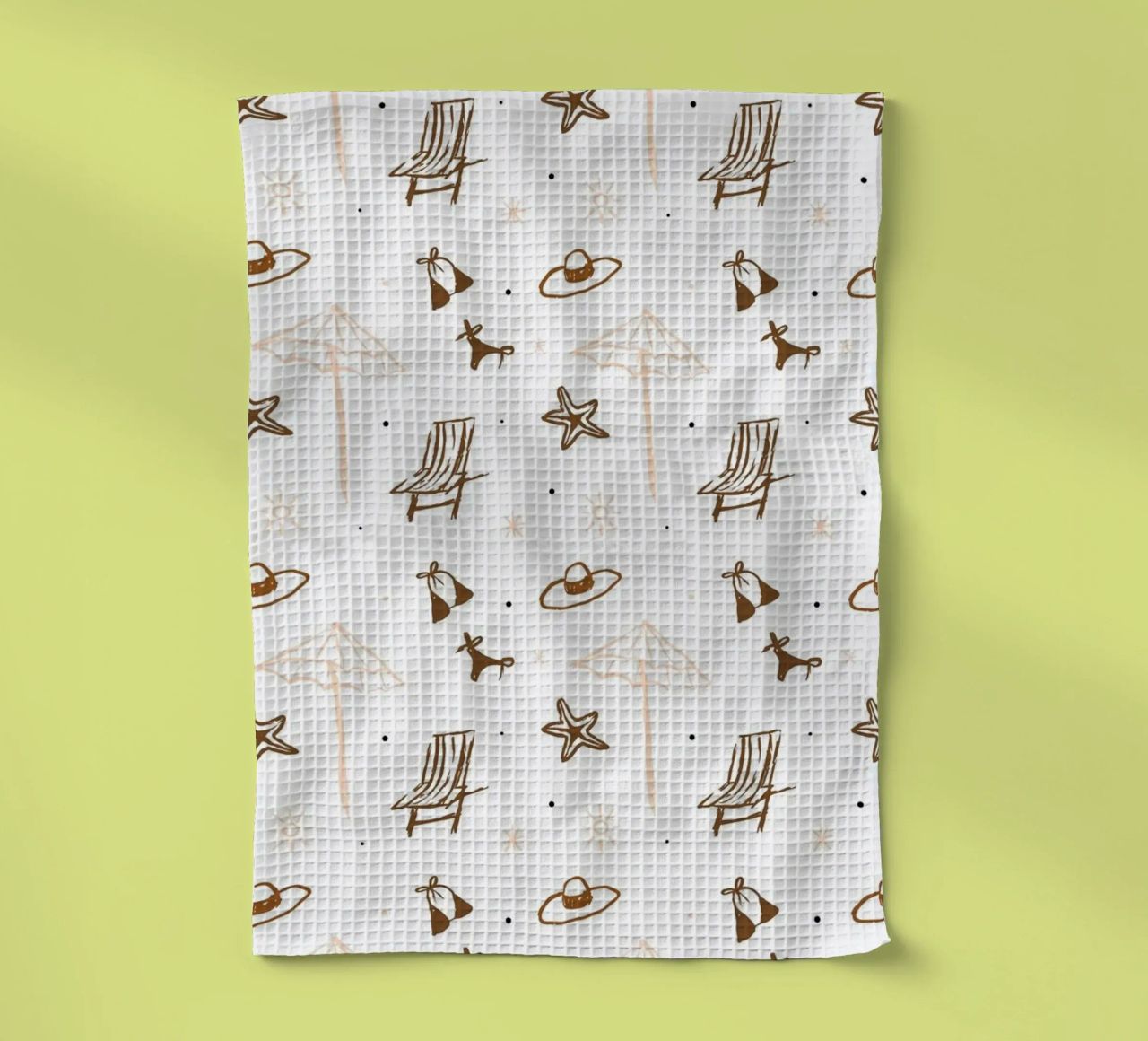 Seaside Pattern No 05 canovaccio da cucina da treechild