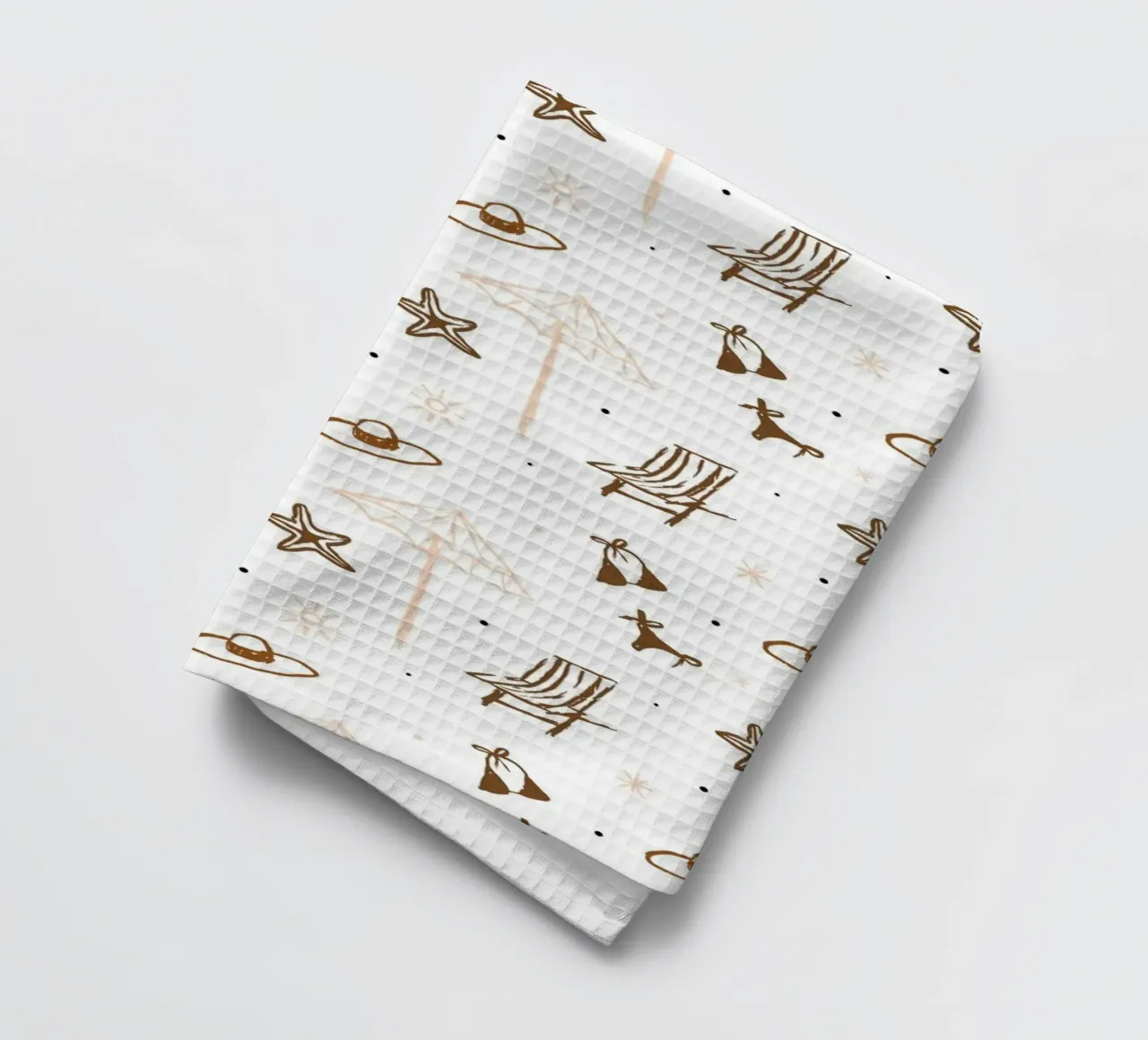 Seaside Pattern No 05 canovaccio da cucina da treechild