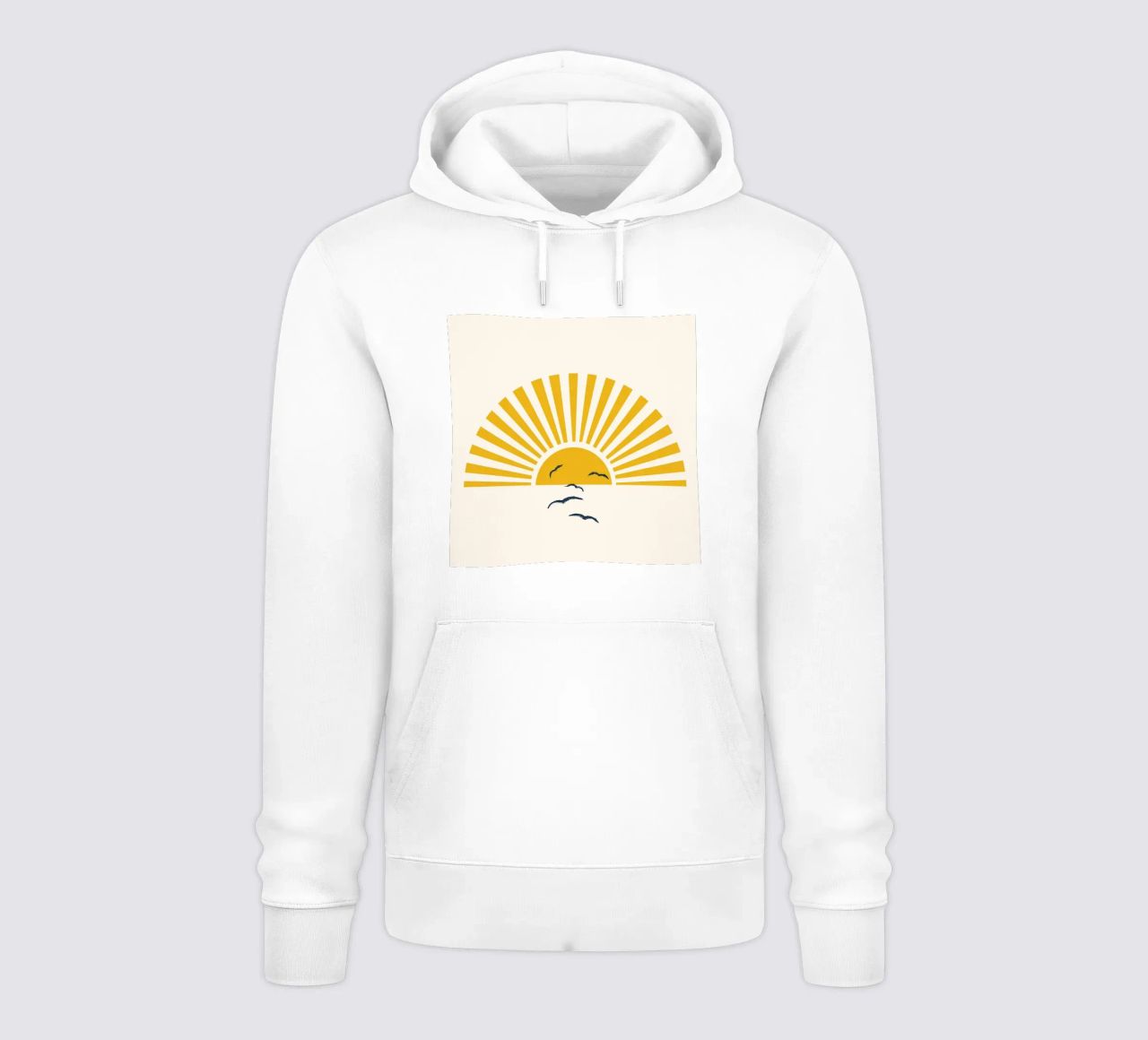 Minimalistic Summer I felpa con cappuccio da Nadjaa