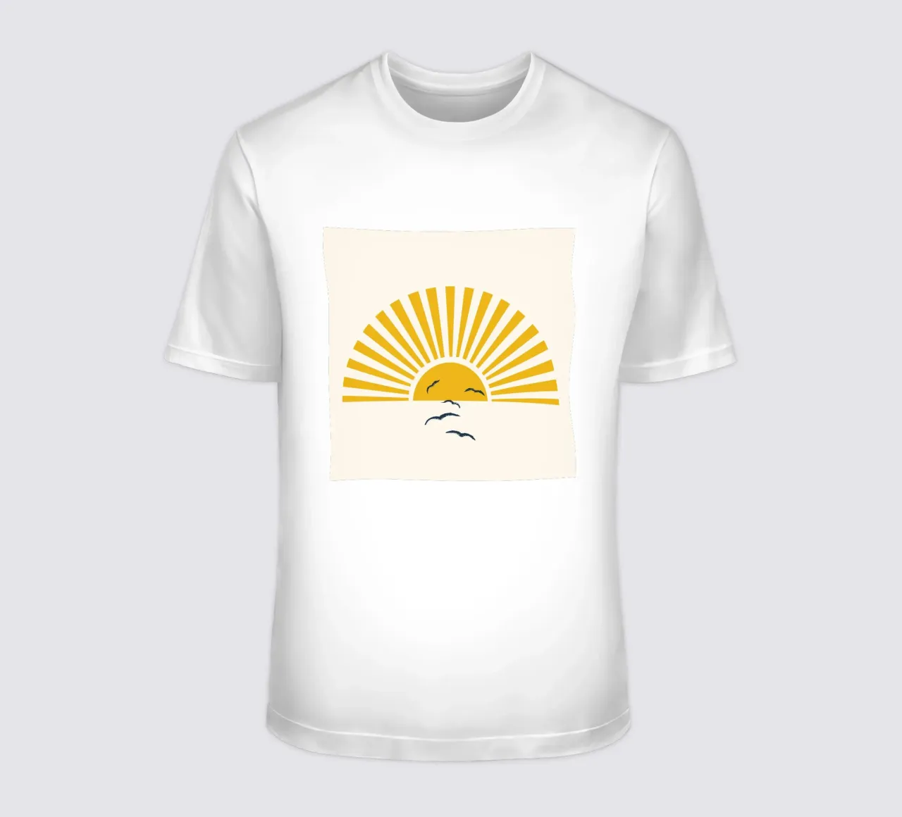 Minimalistic Summer I t-shirt by Nadjaa