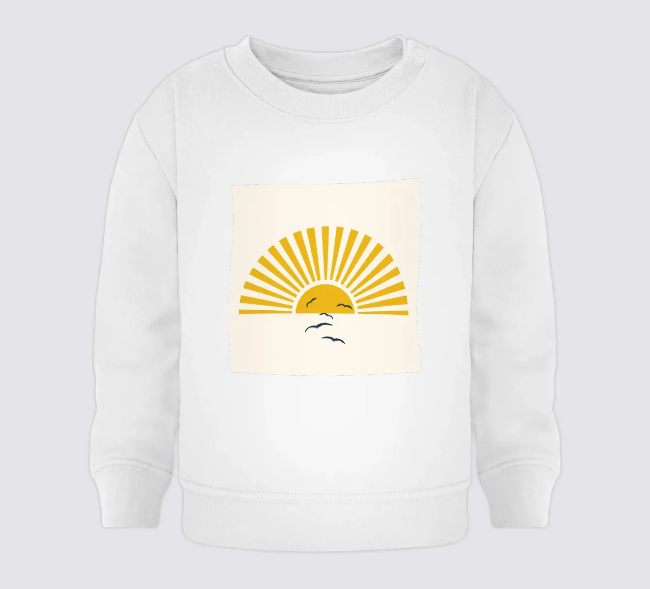 Minimalistic Summer I felpa neonato da Nadjaa