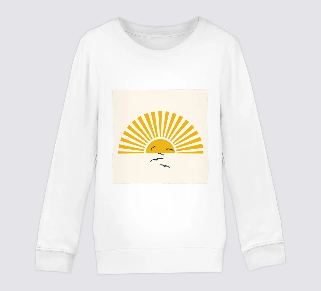 Minimalistic Summer I felpa bambino da Nadjaa