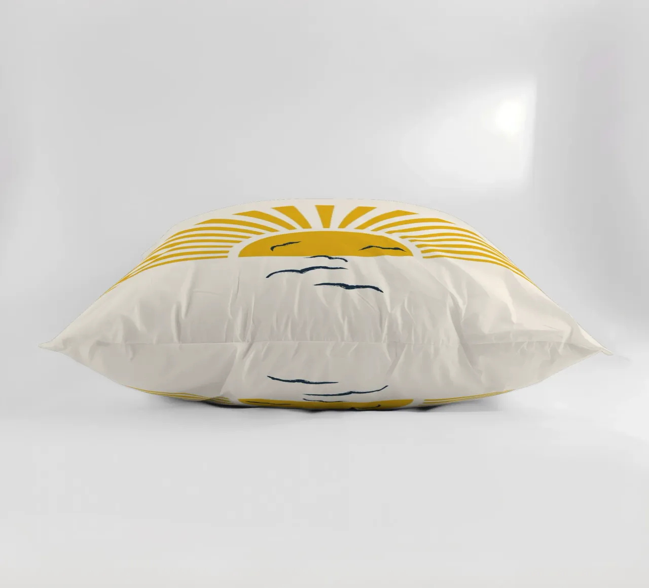 Minimalistic Summer I Kissen von Nadjaa