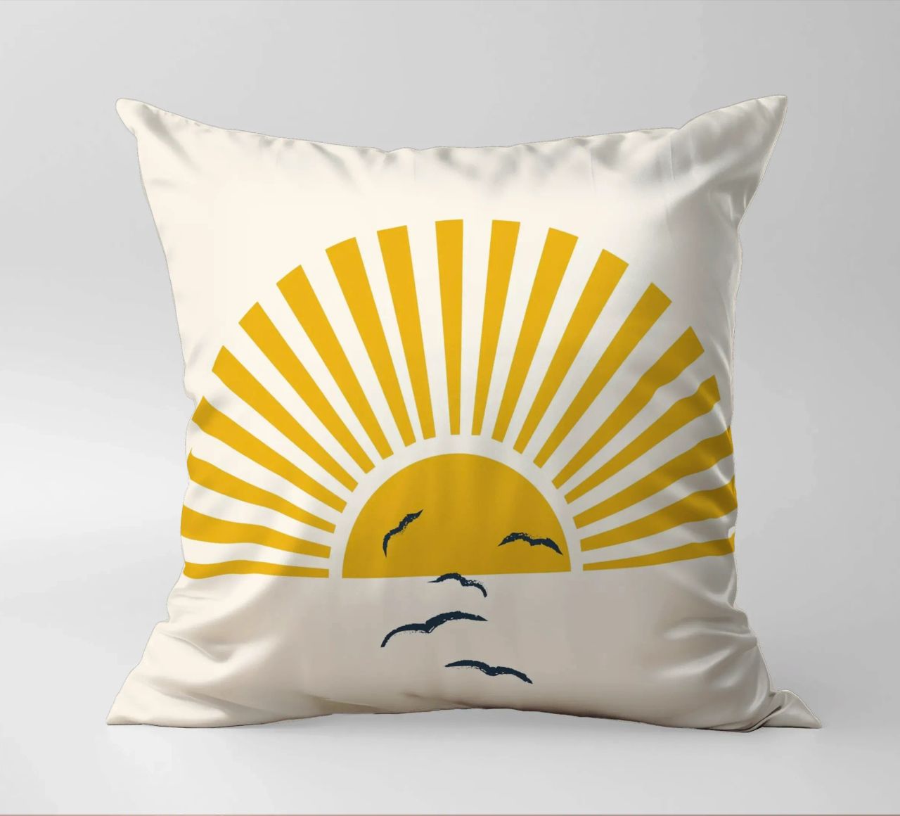Minimalistic Summer I decorative cushion by Nadjaa