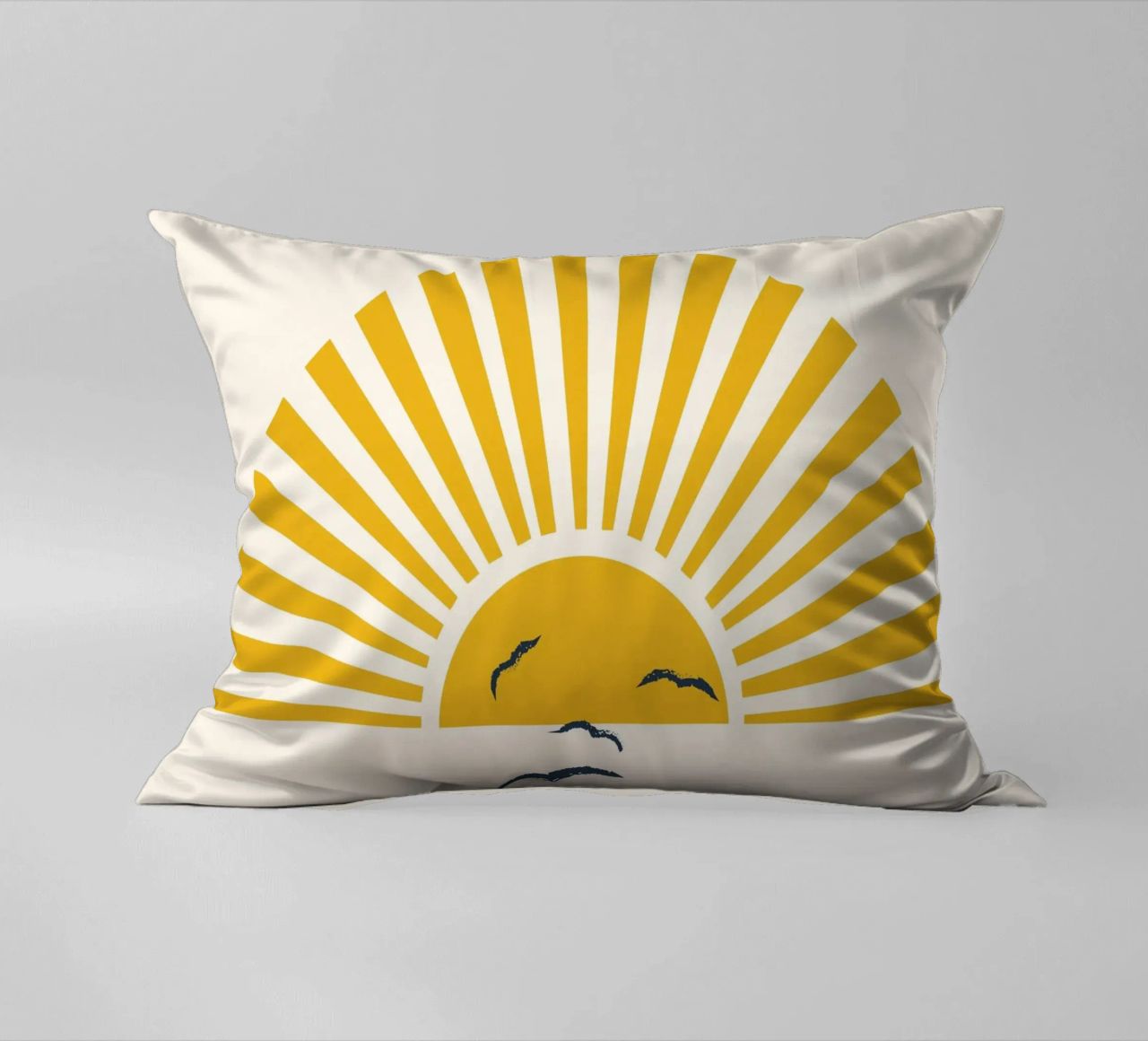 Minimalistic Summer I decorative cushion by Nadjaa