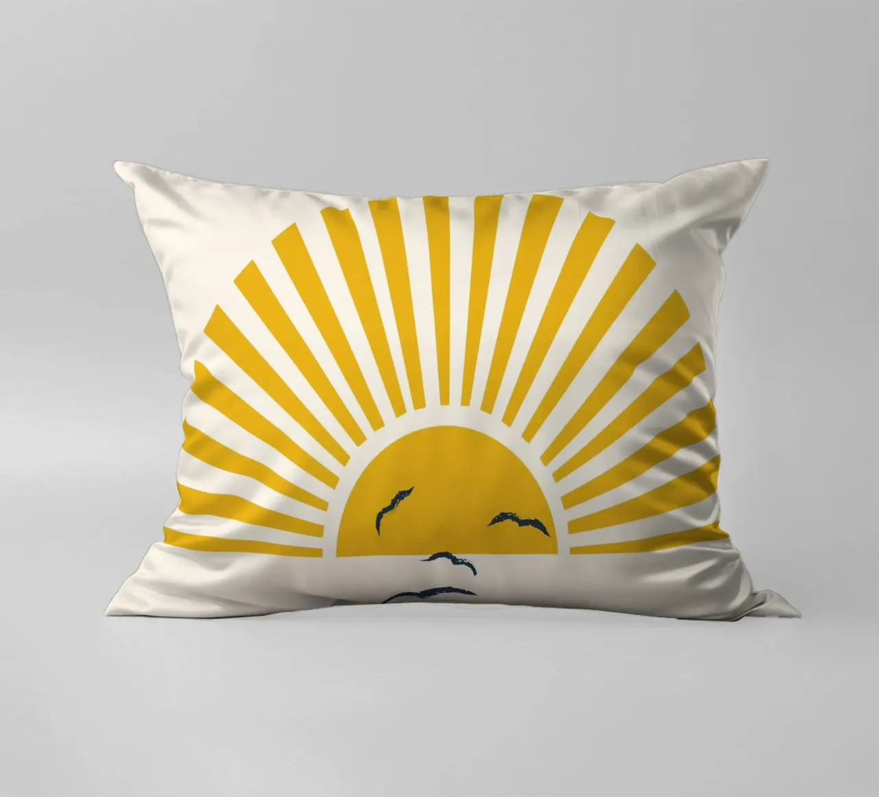 Minimalistic Summer I Kissen von Nadjaa