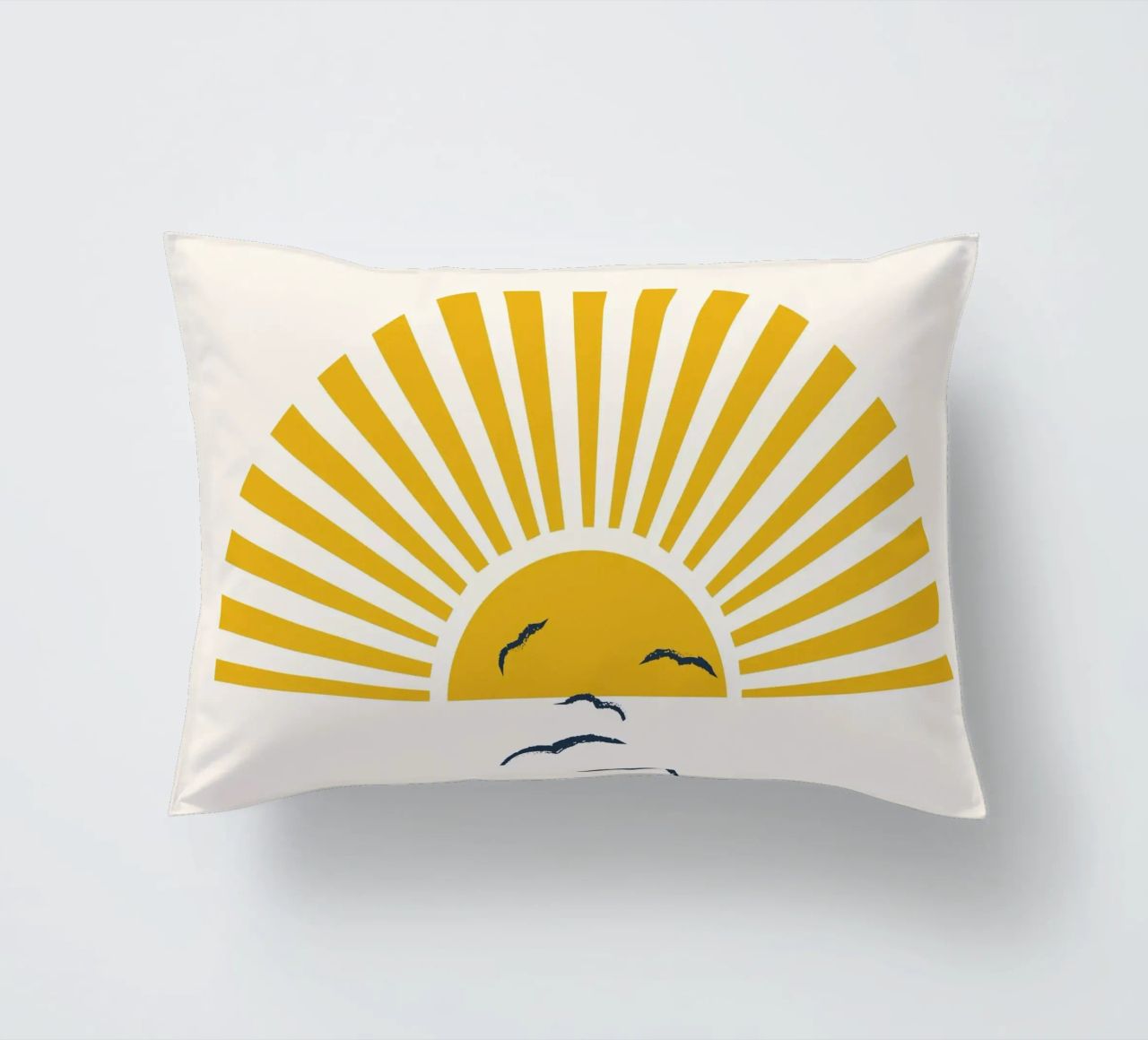 Minimalistic Summer I decorative cushion by Nadjaa